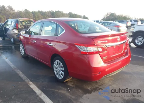 2013 Nissan Sentra Sv from USA, damaged, VIN 3N1AB7AP4DL775609